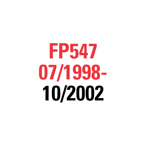 FP547 07/1998-10/2002